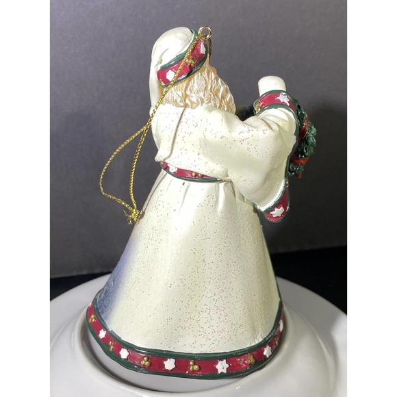Ashton Drake Thomas Kinkade Old World Santa Ornament "Christmas Journey's End" - Picture 3 of 4